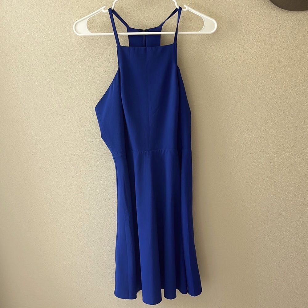 L Blue lulus short dress